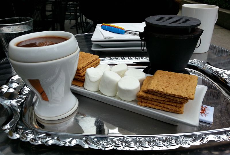 S'Mores at Mink Chocolates in Vancouver, Canada