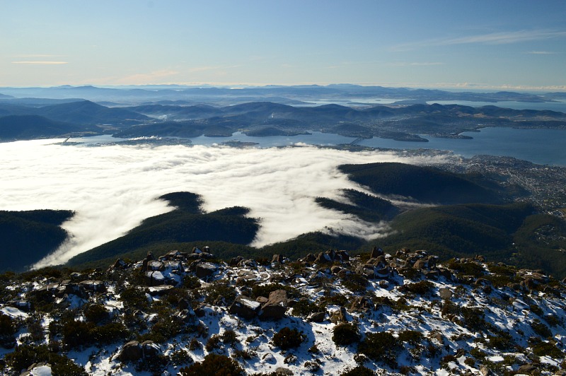Things to do in Hobart: visit Mount Wellington