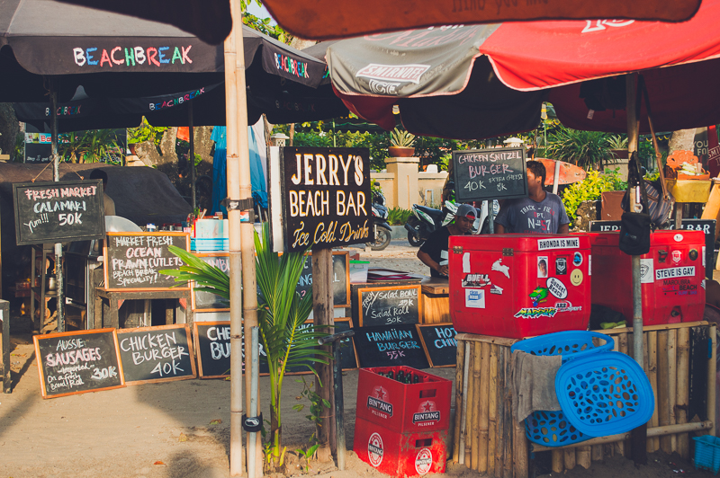 Where to Eat and Drink in Legian, Bali: Jerry's Beach Bar