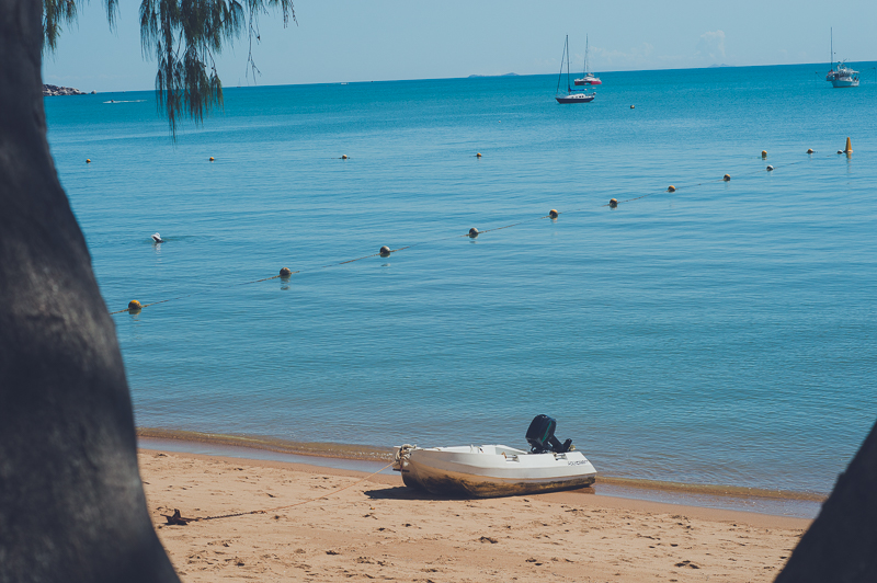 Horseshoe Bay on Magnetic Island in Queensland, Australia. Just one place to visit in Queensland to see the Great Barrier Reef.