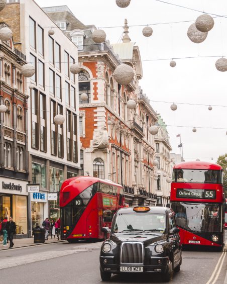 London Christmas on Oxford Street