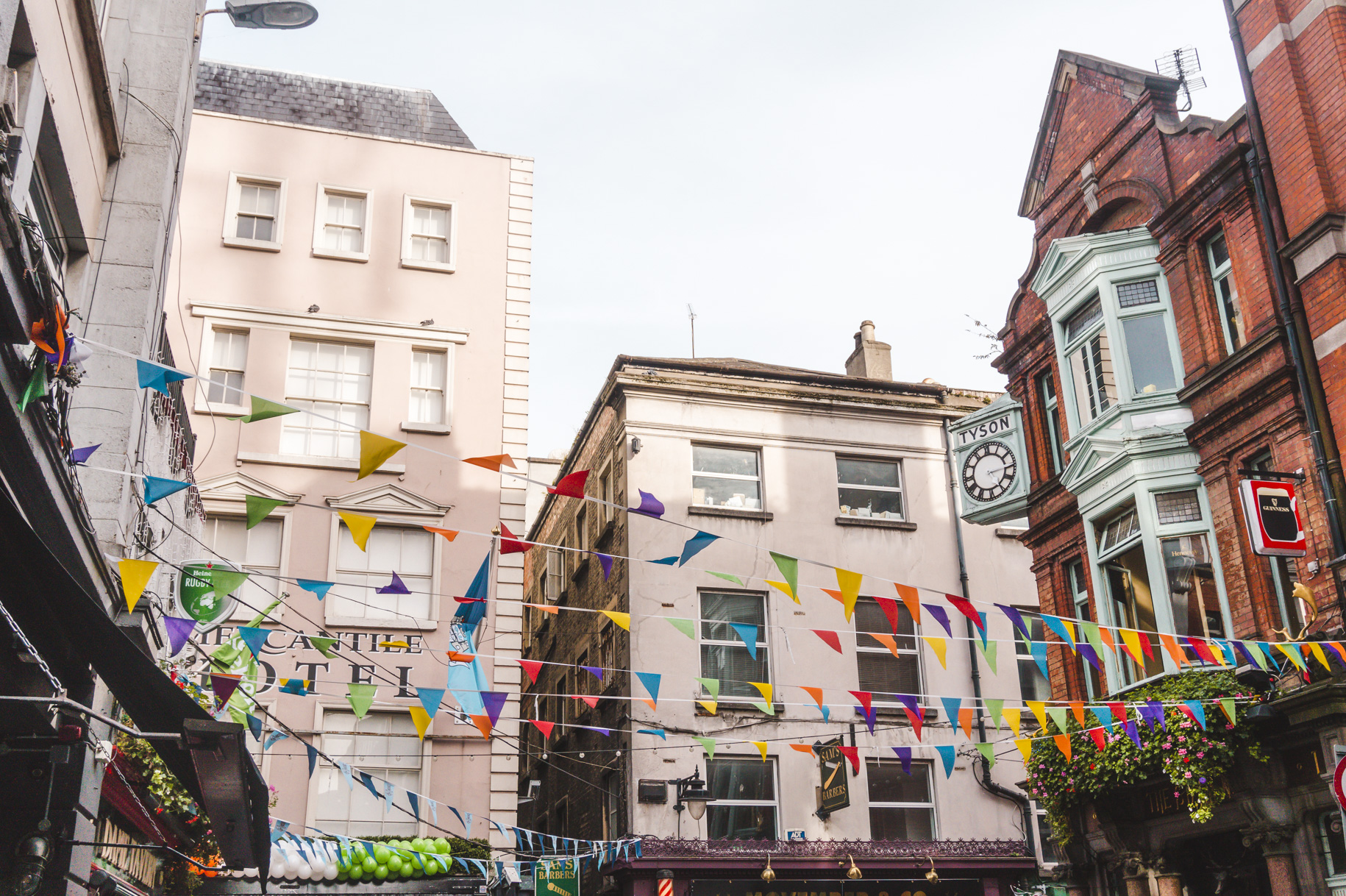 Colourful Dublin, Ireland. A great solo travel destination that needs to be added to your Europe itinerary.