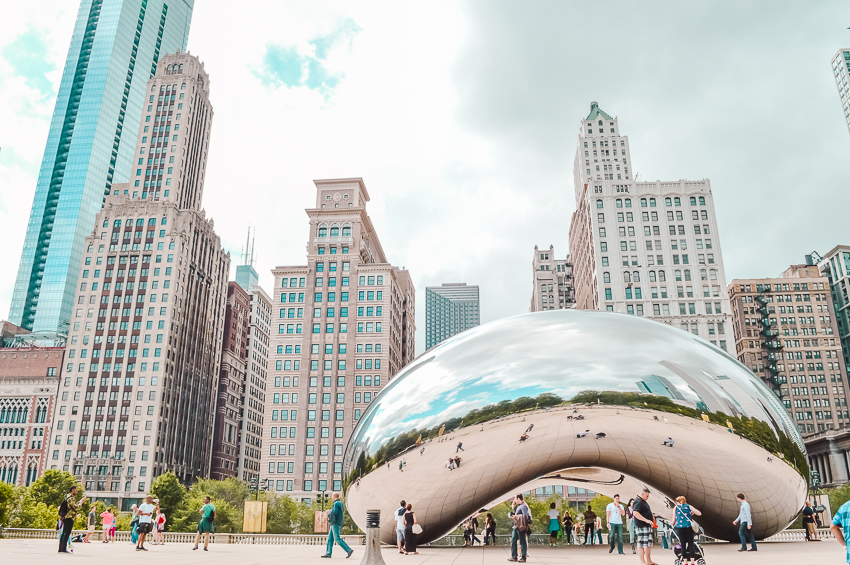 Things to do in Chicago: visit Millennium Park