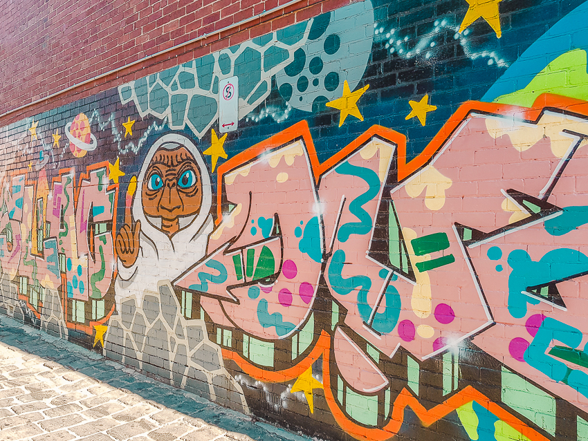 Free things to do in Melbourne: spot street art